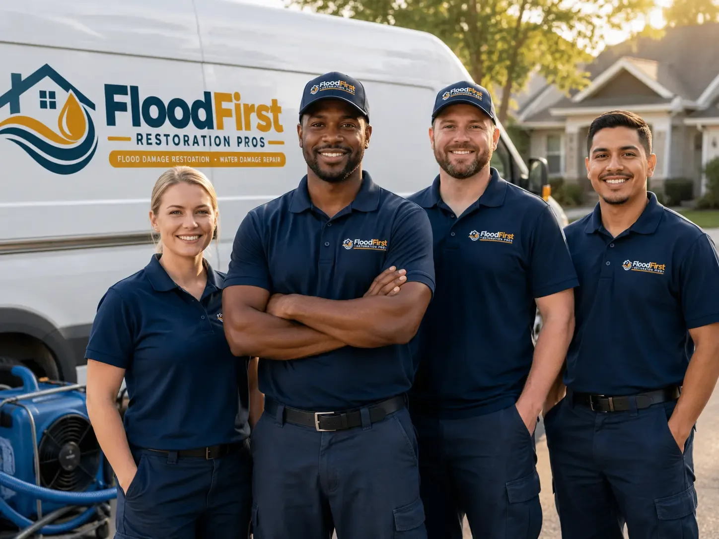 Flood Damage Restoration company in West, MS